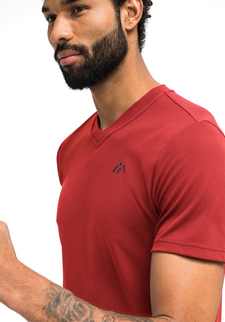 men's T-shirt Maier Sports WALI hot chili