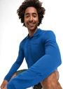 men's polo shirt Maier Sports ULRICH L/S strong blue