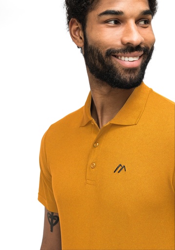 pánske polo tričko Maier Sports ULRICH orange glow