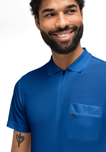 pánske polo tričko Maier Sports ARWIN 2.0 strong blue