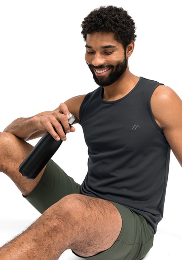 Herren-Tanktop Maier Sports PETER black