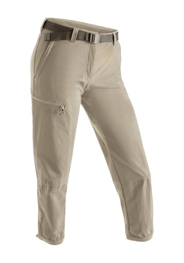 women's pants Maier Sports LULAKA 7/8 brown rise