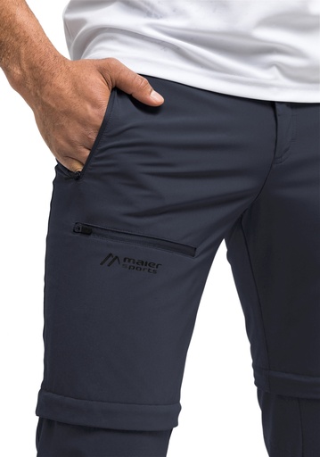 men's pants Maier Sports LATIT ZIP M night sky