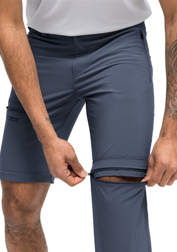 men's pants Maier Sports LATIT ZIP M graphite