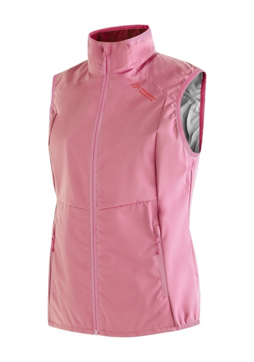 ladies' vest Maier Sports BRIMS VEST W pink dawn
