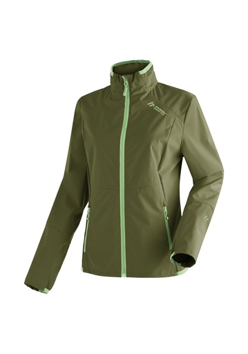 women's jacket Maier Sports BRIMS W military green/branch brook green