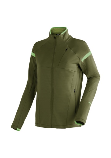 women's jacket Maier Sports GRANNI W military green/branch brook green