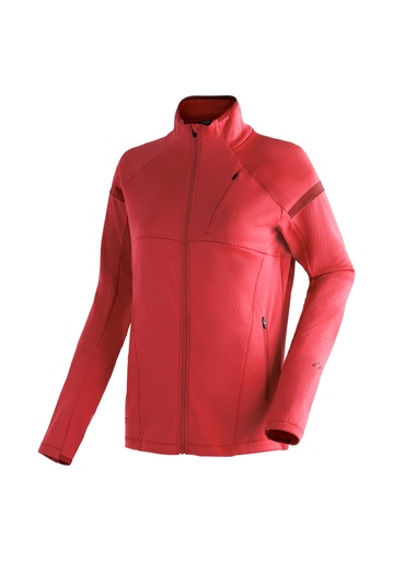 women's jacket Maier Sports GRANNI W watermelon red/sun dried tomato