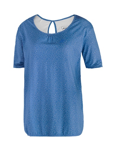 women's blouse Maier Sports MURR SHIRT W blue allover