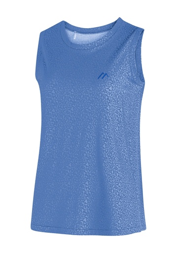 ladies tank top Maier Sports MURR TOP W blue allover