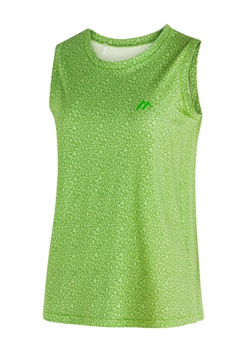 ladies tank top Maier Sports MURR TOP W green allover