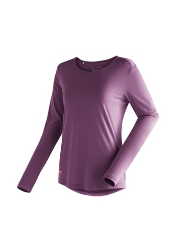 dámske tričko Maier Sports HORDA L/S W pickled beet