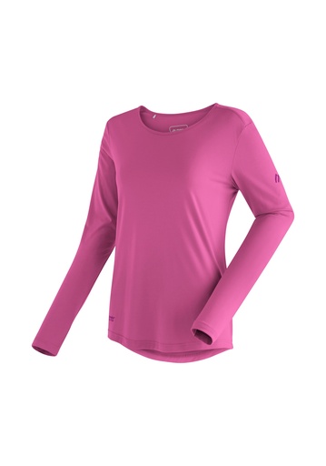 dámske tričko Maier Sports HORDA L/S W pink flambé
