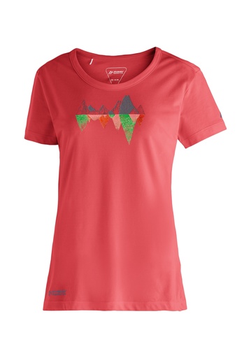 dámske tričko Maier Sports TILIA SHIRT W watermelon red