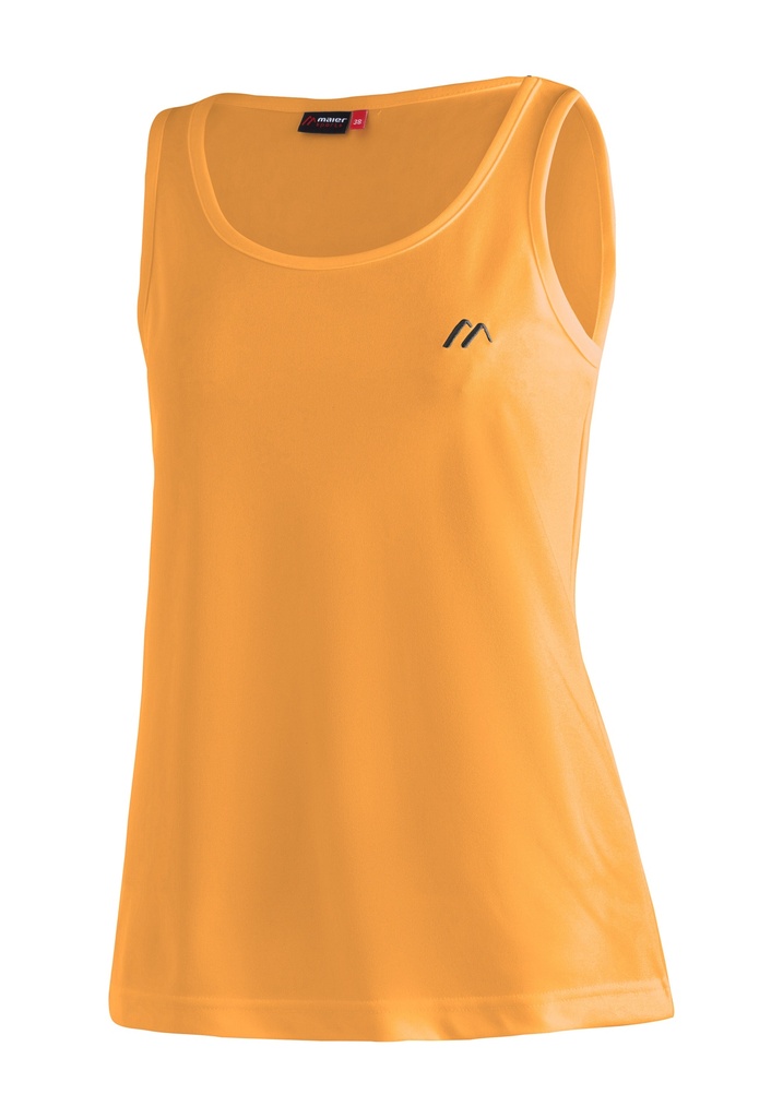 ladies tank top Maier Sports PETRA orange glow