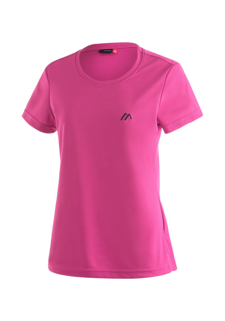 women's t-shirt Maier Sports WALTRAUD pink flambé