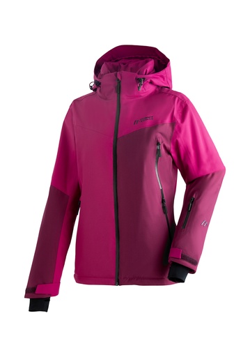 women's jacket Maier Sports NURIA magenta/cherrywin