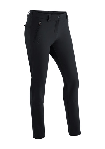 dámske zimné turistické nohavice Maier Sports HELGA SLIM black