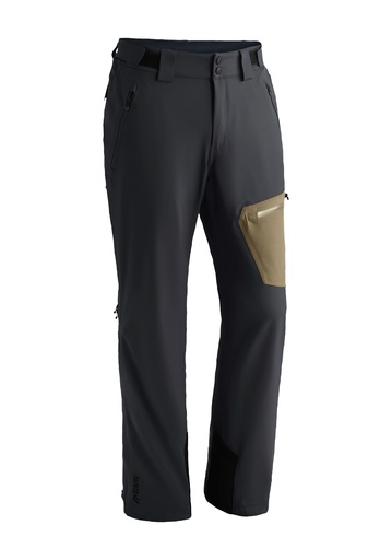 Herren-Skihosen Maier Sports Astun Pants 2.0 graphite/fawn