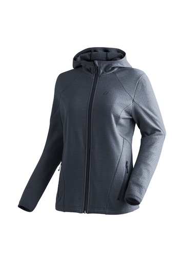 women's sweatshirt Maier Sports Tesila Hood W graphite melange