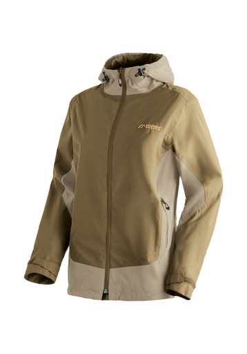 women's jacket Maier Sports Brocken W fawn/brown rice