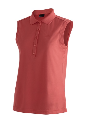 dámske tričko Maier Sports Ulrike Sleeveless red orcher