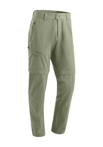 pánske turistické nohavice Maier Sports Tajo Zip Loop green pond