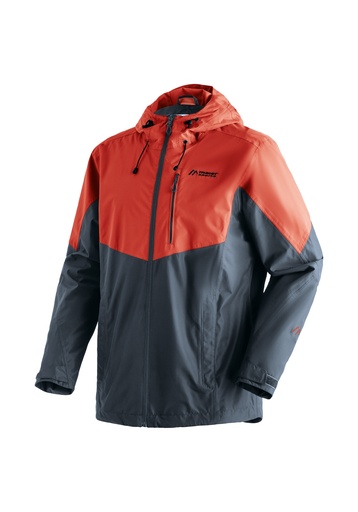pánske šortky Maier Sports Schlufterkopf M paprika flame/ombre blue