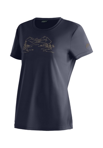 Damen-T-Shirt Maier Sports Wilma Print night sky