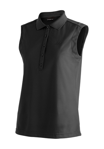 women's t-shirt Maier Sports Ulrike Sleeveless black