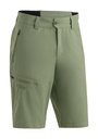 men's hiking shorts Maier Sports Nil Short Loop green pond