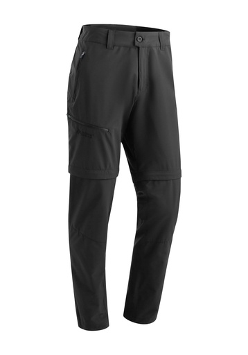 pánske turistické nohavice Maier Sports Tajo Zip Loop black