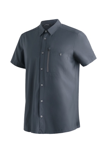 pánska košeľa Maier Sports Magos S/S M graphite