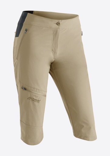 [3005411_10787] dámske šortky Maier Sports Inara slim Capri Vario brown rise