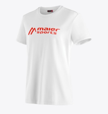 pánské tričko Maier Sports MS Tee M white