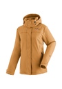 ladies winter jacket Maier Sports Lisbon brown