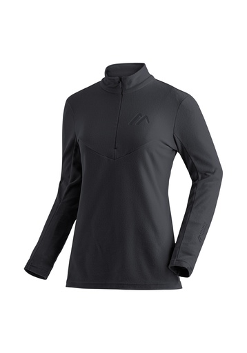 Damen-Sweatshirt Maier Sports DENISE HZ W black