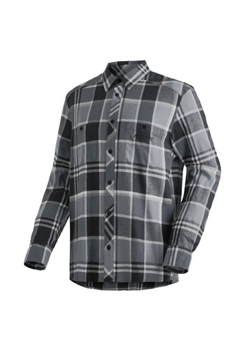 Herrenhemd Maier Sports PREDEAL 2.0 M grey/check