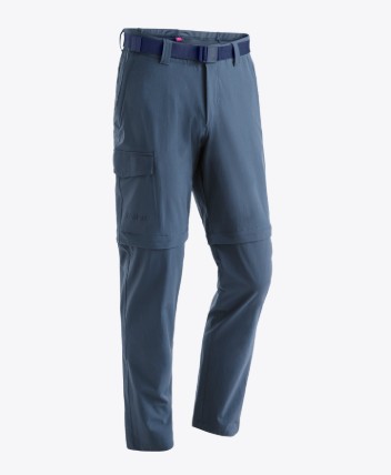 nohavice Maier Sports Torid slim zip ensign blue