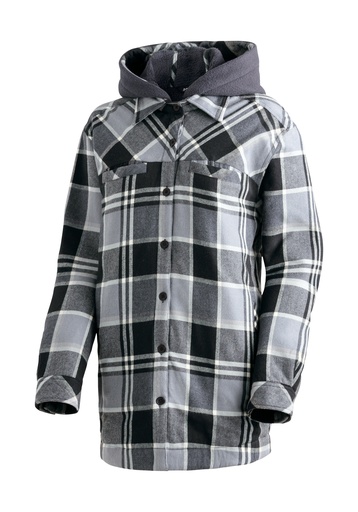 dámska košeľa Maier Sports CAMQUADRI grey check