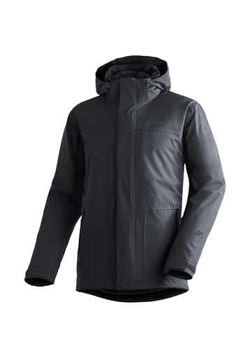 men's jacket Maier Sports PEYOR 3IN1 black graphite